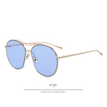 Load image into Gallery viewer, MERRY&#39;S Women Bang Fashion Sunglasses Classic Brand Designer Sunglasses Vintage Twin Beam Metal Frame Glasses S&#39;8006