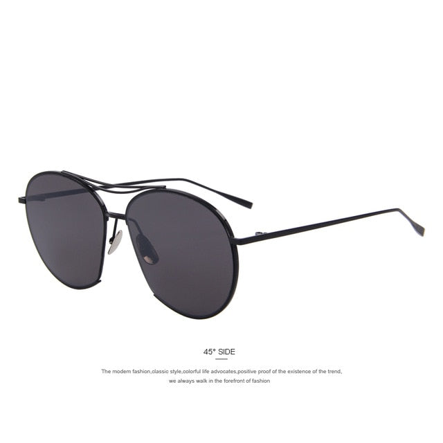 MERRY'S Women Bang Fashion Sunglasses Classic Brand Designer Sunglasses Vintage Twin Beam Metal Frame Glasses S'8006