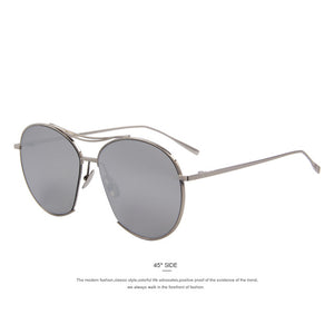 MERRY'S Women Bang Fashion Sunglasses Classic Brand Designer Sunglasses Vintage Twin Beam Metal Frame Glasses S'8006