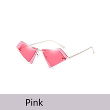 Load image into Gallery viewer, Heart sunglass personality double lens frameless sunglasses new men and women trend sun glasses fashion sunglass   JY66265
