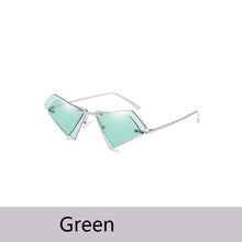 Load image into Gallery viewer, Heart sunglass personality double lens frameless sunglasses new men and women trend sun glasses fashion sunglass   JY66265