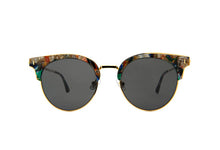 Load image into Gallery viewer, Fashion Brand Designer Cat Eye Sunglasses Women Half Rim polaroid driving Sun Glasses Half Frame Shades UV400 Flat black lenses