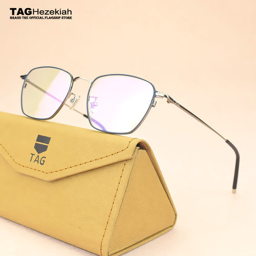 2017 new anti-blue light glasses frame women TAG Brand fashion retro myopia eye glasses frames for men student computer glasses