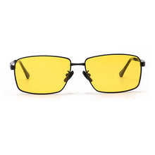 Load image into Gallery viewer, HiDEER Night Driving Sunglasses Women Men Rectangle Fashion Yellow Glasses Women Men Goggle Eyewear Travel Sunglass AE-18FP026