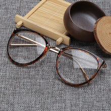 Load image into Gallery viewer, New fashion cat otoscope metal round frame ultra light riding mirror anti-blue light tee glasses  XDH1-XDH8