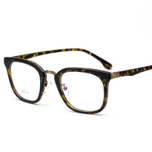 Load image into Gallery viewer, Fashion Retro Male Square Optical Prescription TR90 Glasses Frame Men Ultra Light Soft Myopia Eyewear Reading Eyeglasses Optics