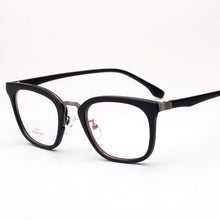 Load image into Gallery viewer, Fashion Retro Male Square Optical Prescription TR90 Glasses Frame Men Ultra Light Soft Myopia Eyewear Reading Eyeglasses Optics