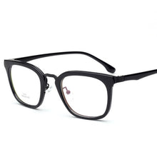 Load image into Gallery viewer, Fashion Retro Male Square Optical Prescription TR90 Glasses Frame Men Ultra Light Soft Myopia Eyewear Reading Eyeglasses Optics